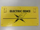 55g recinto elettrico Warning Sign