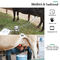 Mungitrice elettrica della capra del dispositivo automatico di arresto della famiglia per il bestiame della mucca