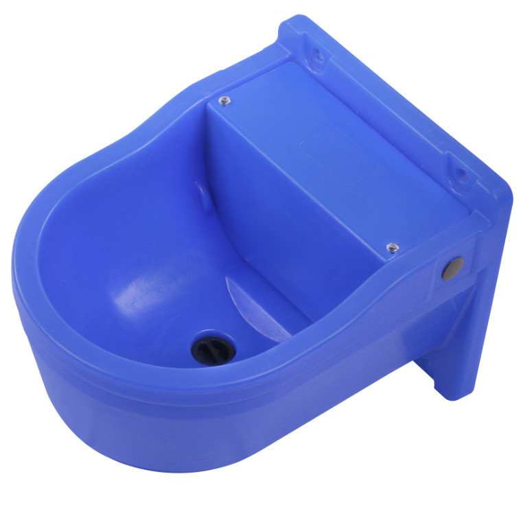 Cucina d'acqua per bestiame blu su misura per bovini cavalli pecore - costruzione in plastica in PP per lavori pesanti