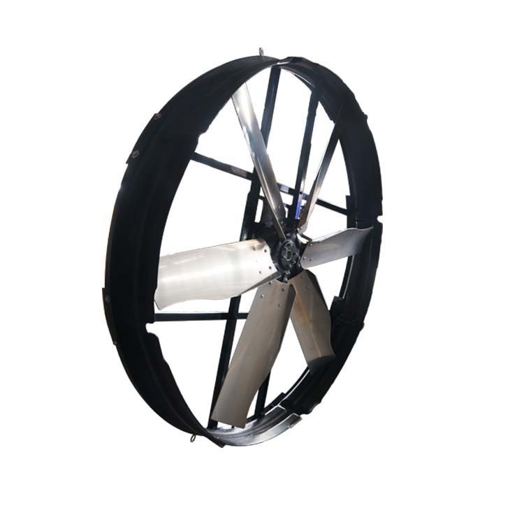 Ventilatore di scarico industriale di potenza con 2000W Input 345r/min Velocità di rotazione 20%-100% Controllo della velocità