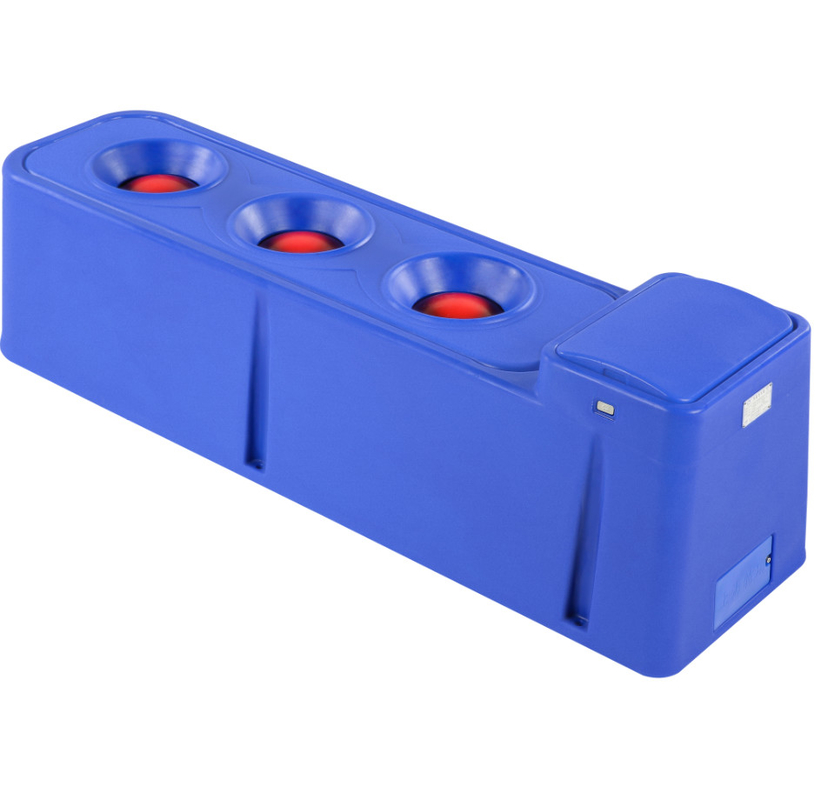 Capacità elevata di vasca per l'acqua per il bestiame con volume di 140L e portata di 100-120L/min