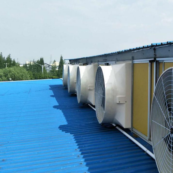 48000m3/h IP55 Ventilatori di scarico industriali 3φ 380V/50Hz 850W Potenza per le operazioni di flusso d'aria