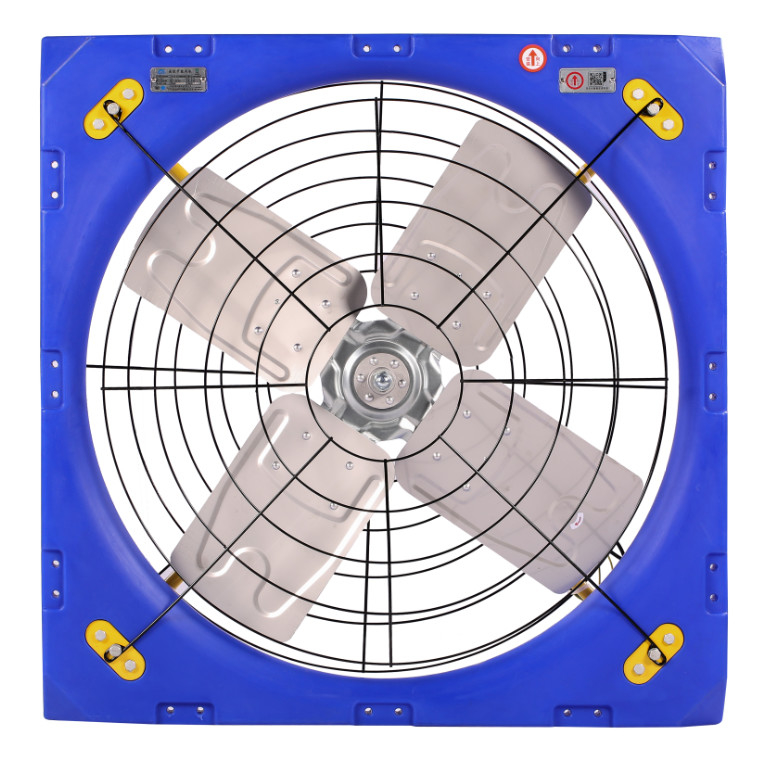 Forza 38 Ventilazione del bestiame Ventilatore di circolazione con telaio PE a doppio strato e potenza di ingresso 410w