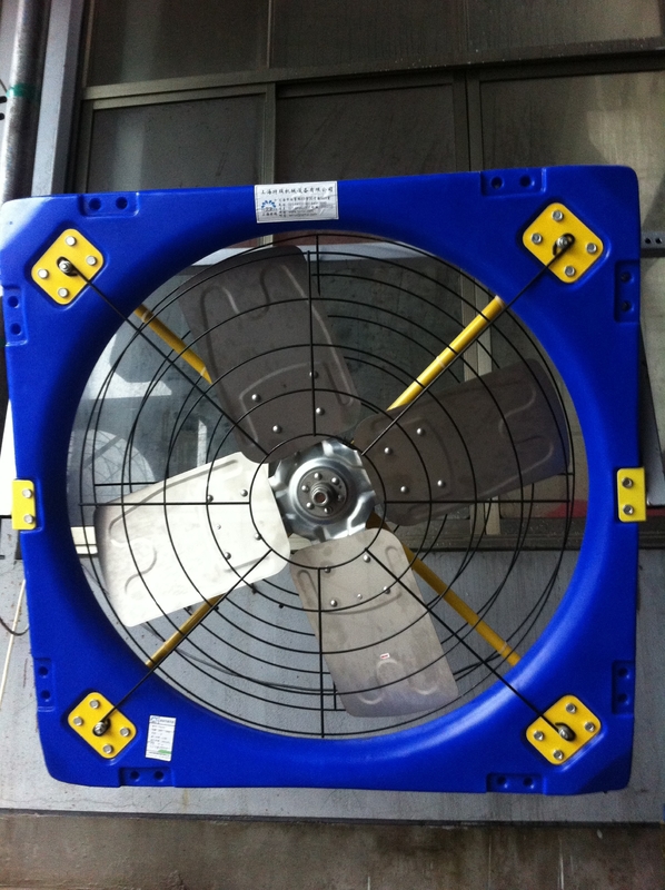 Forza 38 Ventilazione del bestiame Ventilatore di circolazione con telaio PE a doppio strato e potenza di ingresso 410w