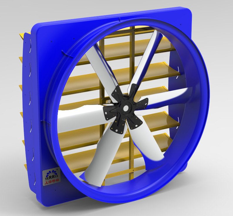 120000m3/h Ventilatore industriale per il flusso d'aria e la frequenza 50-60HZ nelle applicazioni di raffreddamento industriale