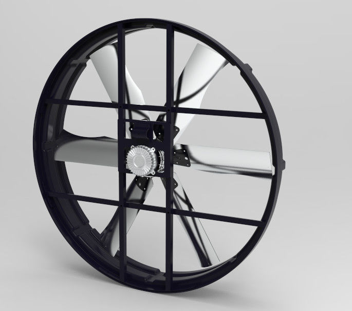 Motore per ventilatore di scarico industriale 2000w/2.7hp 380-480V con lama da 72 pollici per grandi spazi e aziende agricole