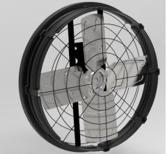 L'eccezionale ventilatore FBA038EC da 38' con 28273m3/h di flusso d'aria massimo e rumore ≤ 69dB