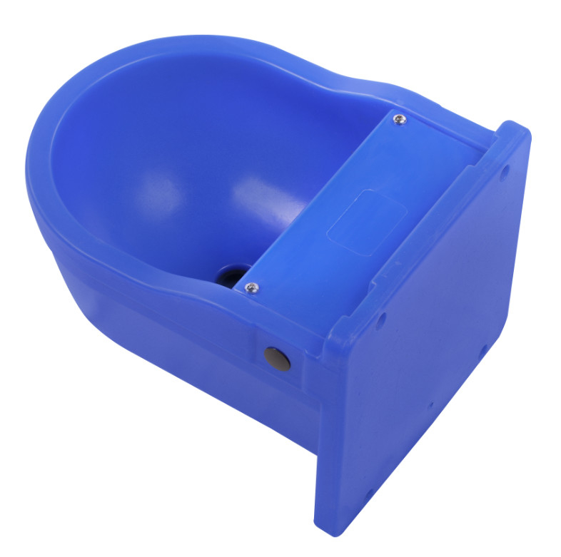 Acqua da allevamento vaschetta di 2,5 galloni di capacità blu e PP personalizzato di plastica per bovini Cavalli pecore