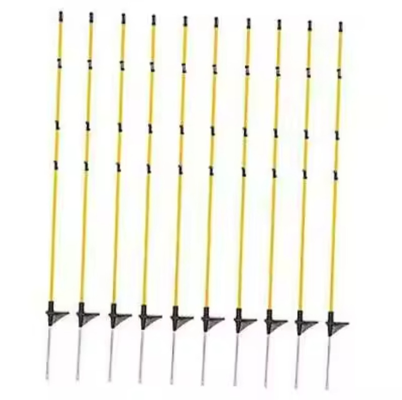 Colletto rotondo in fibra di vetro con altezza 120 cm di diametro 10 mm 50 pezzi per cartone e 1 anno di garanzia per più applicazioni