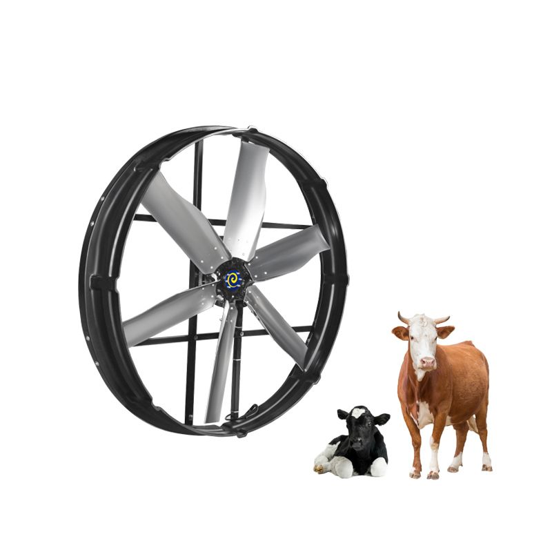 Potenza 2000W Ventilatore di scarico industriale IP55 Livello di protezione 60mm Installazione di tubi 345r/min Velocità di rotazione