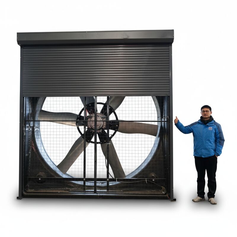 Ventilatore di scarico industriale Terrui da 98 pollici 235000 m3/h IP55 Motore CE senza spazzole
