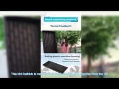 Colore di plastica resistente di Brown del contenitore di pediluvio del bestiame di LLDPE