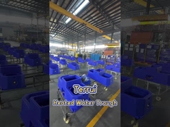 Serbatoio d'acqua blu per il bestiame con controllo automatico del flusso di prova antigelo di 30-50L/min