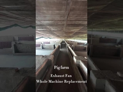 1830 mm Diametro della lama Ventilatore industriale con resistenza Materiale a doppio strato PE