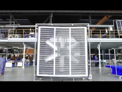 Ventilazione di fumo industriale Fuoco fumo di fuoco Ventilatore di scarico di fumo 72 Ventilatore a pannello