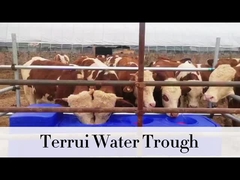 Serbatoio d'irrigazione pesante blu da 85L con tubo a tre sfere