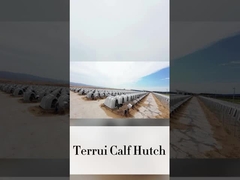 220*145*145cm Bianco latte vitello Hutches Perfetto per le vostre esigenze agricole